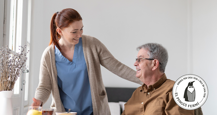 Contractació de cuidadors professionals per a assistència en la llar