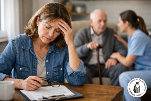 pedir ayuda para cuidar a un familiar mayor